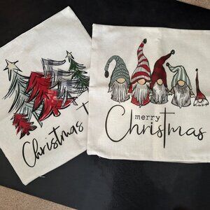 Christmas Seasonal Pillow Cases 18x18